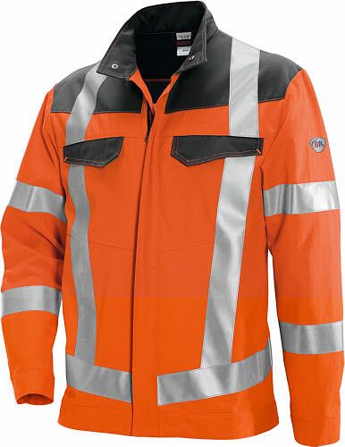 BP® Arbeitsjacke 2012 845 8553, warnorange/dunkelgrau 