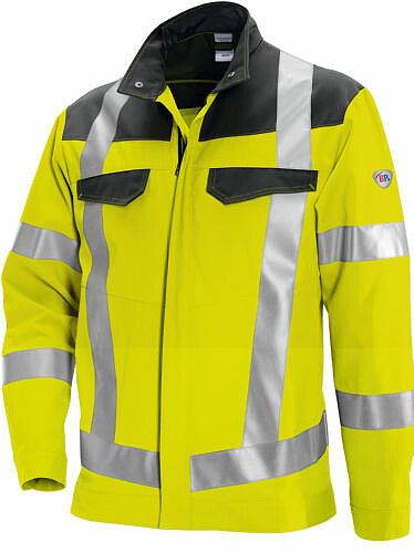 BP® Arbeitsjacke 2012 845 8653, warngelb/dunkelgrau 