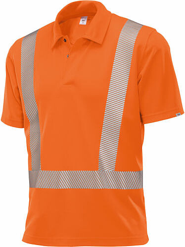 BP® Poloshirt 2132 260 85, warnorange 