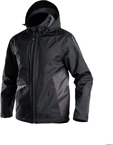 DASSY® Arbeitsjacke Hyper, schwarz/anthrazitgrau 