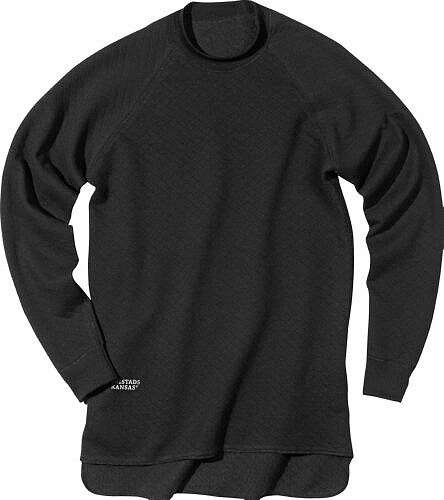 3-Funktion T-Shirt, Langarm 743 PC, schwarz 