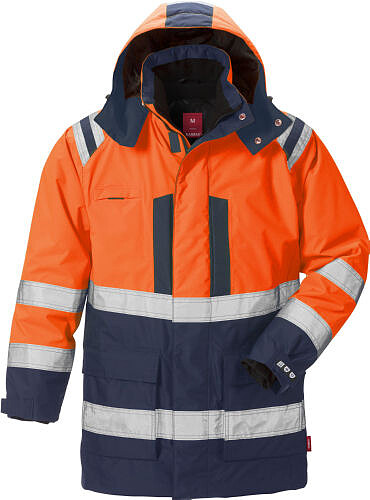 High Vis Airtech® 3in1 Parka 4036 GTT, warnorange/marine 