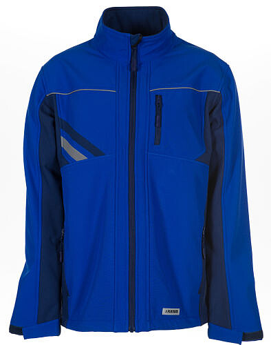 Highline Softshelljacke 2380, kornblau/marine/zink 