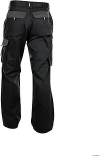 DASSY® Bundhose Boston (300 gr), schwarz/zementgrau 