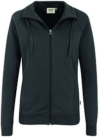 Damen Sweatjacke College 406, anthrazit