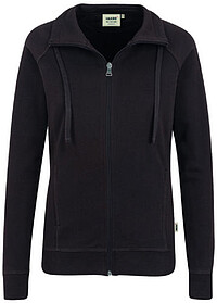 Damen Sweatjacke College 406, schokolade