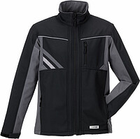 Highline Softshelljacke 2721, schwarz/​schiefer/​zink